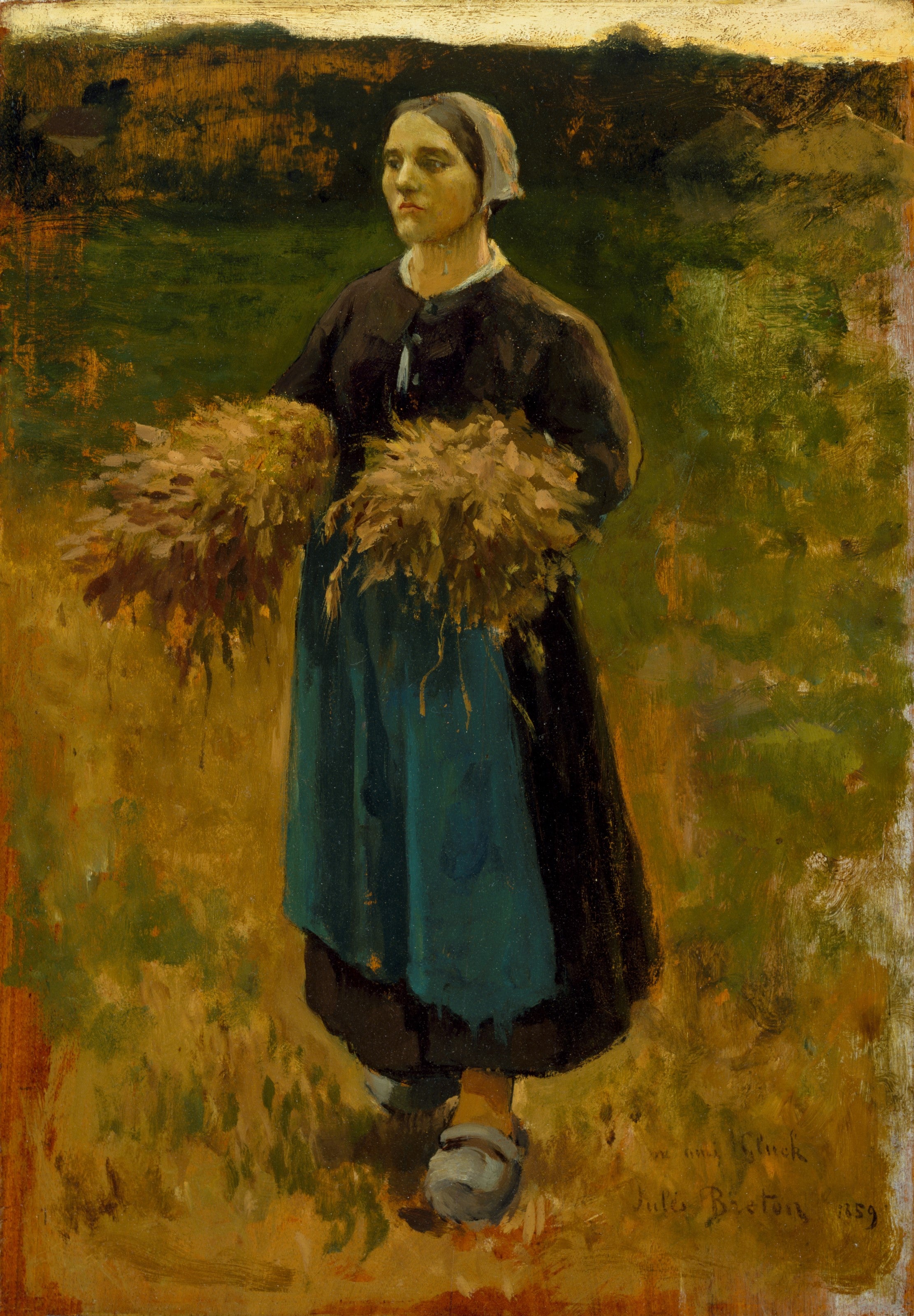 Le glaneur - Jules Breton