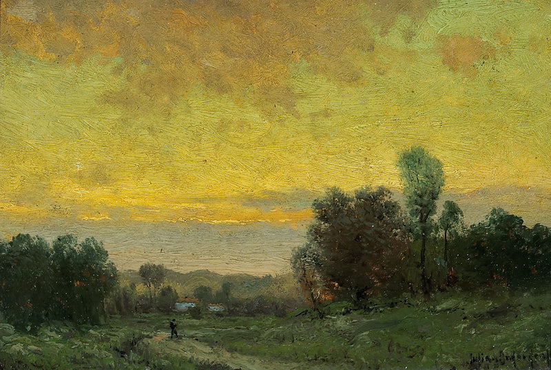 Paesaggio al tramonto - Julian Onderdonk