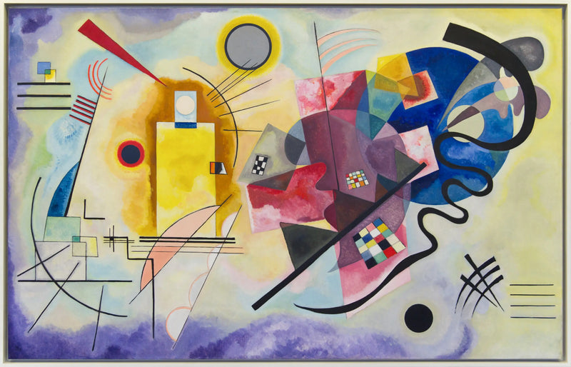Giallo-rosso-blu - Vassily Kandinsky