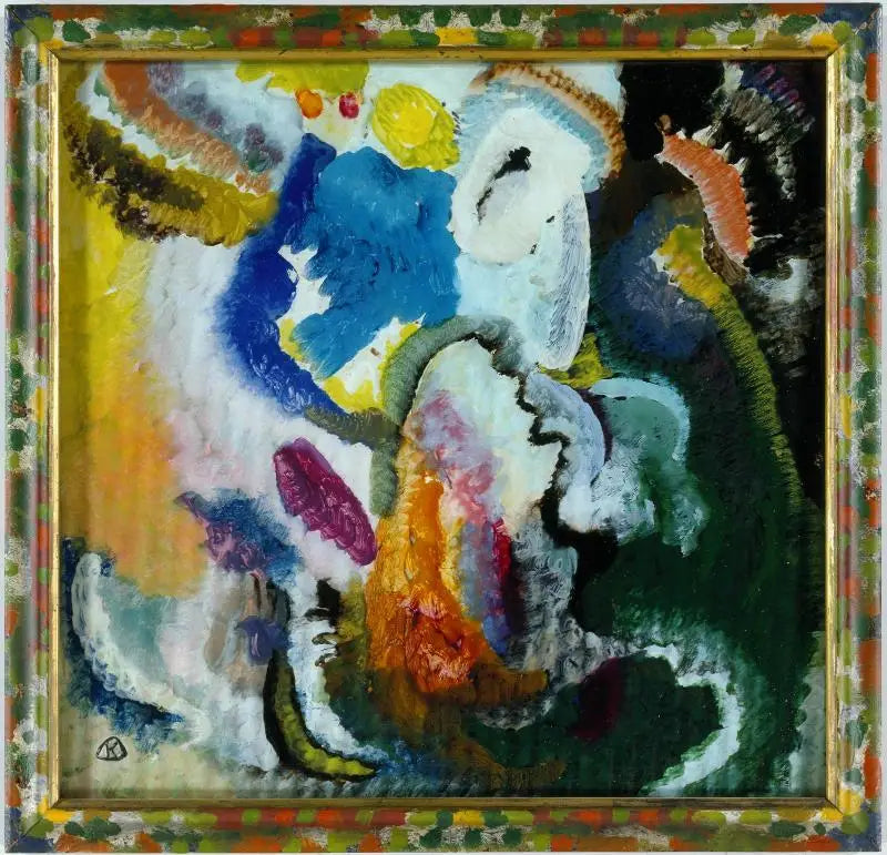 Con cavaliere - Vassily Kandinsky