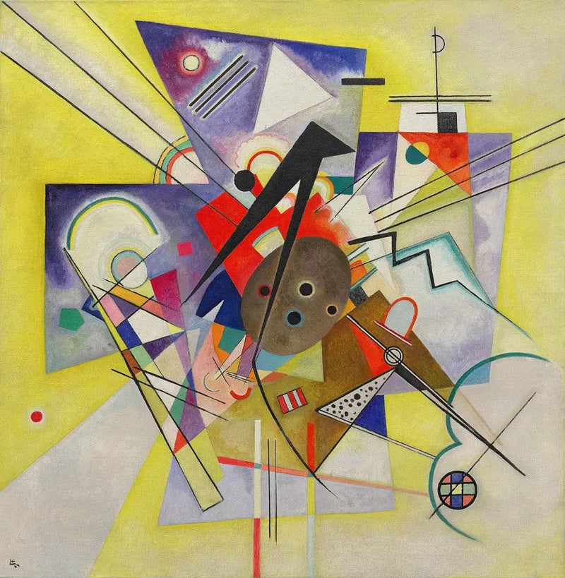 Accompagnamento giallo - Vassily Kandinsky