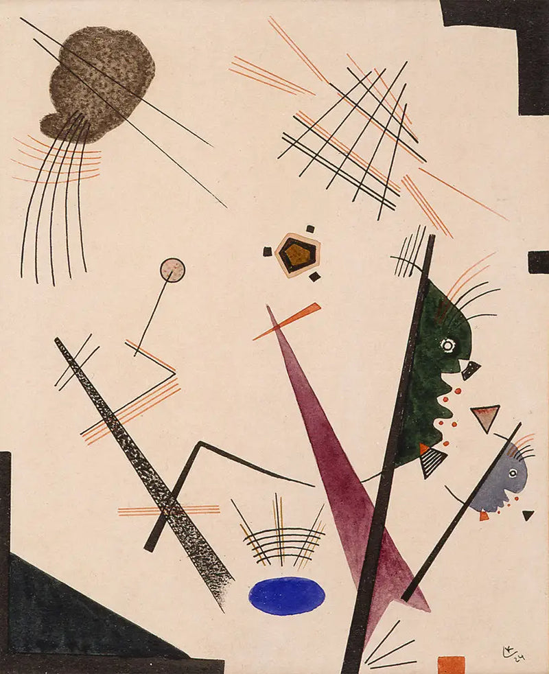 Composizione (1924) - Vassily Kandinsky