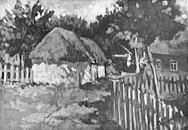 Maisons paysannes - Kazimir Malevich