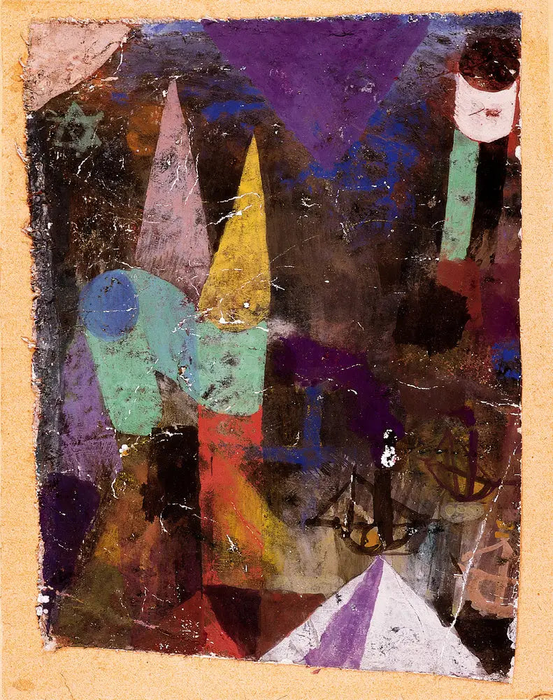 Immagine del porto di notte - Paul Klee