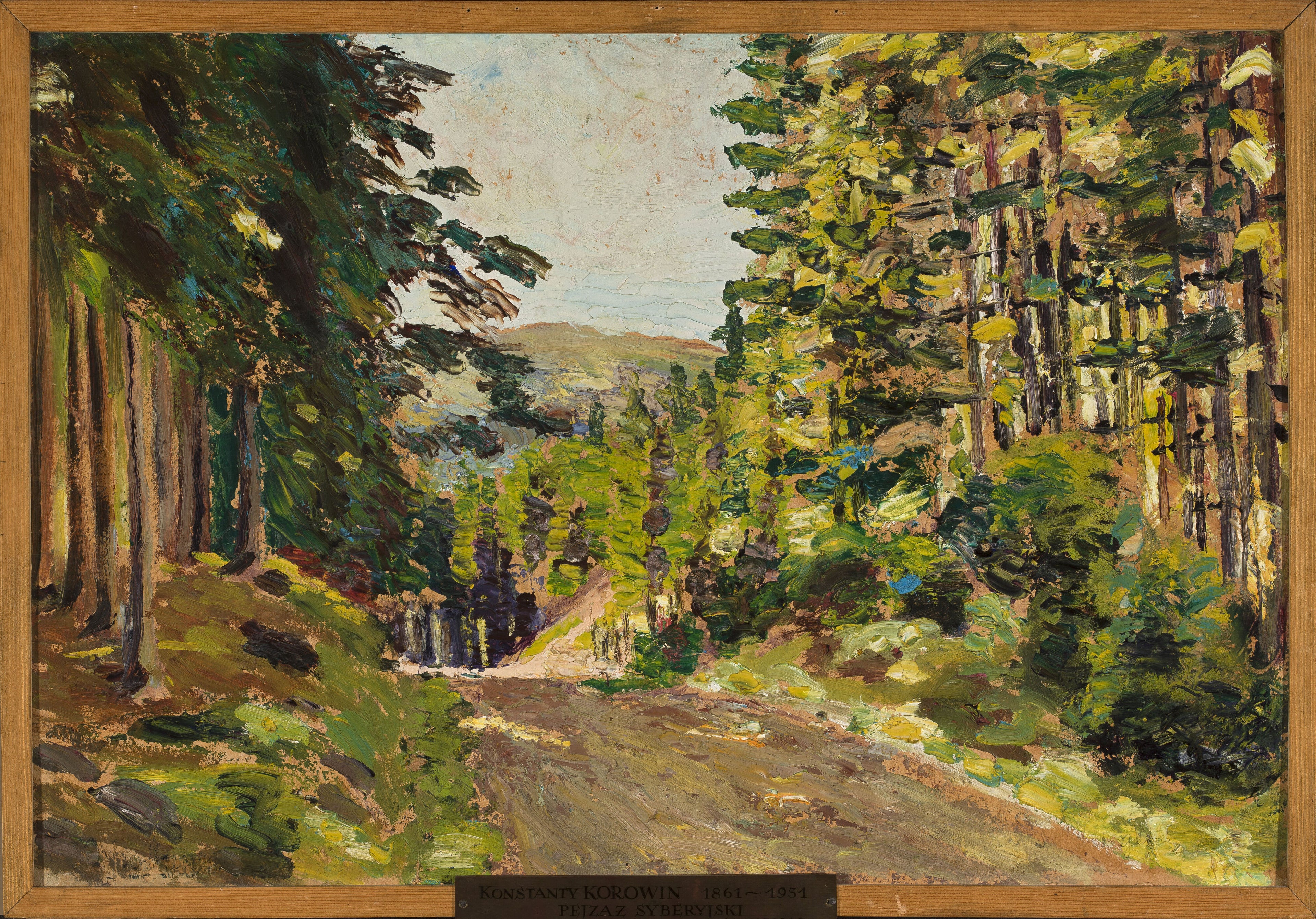 Paysage sibérien. - Konstantin Korovin