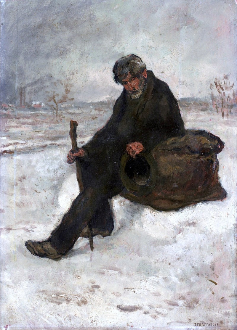 Il ferroviere nella neve - Jean-François Raffaele