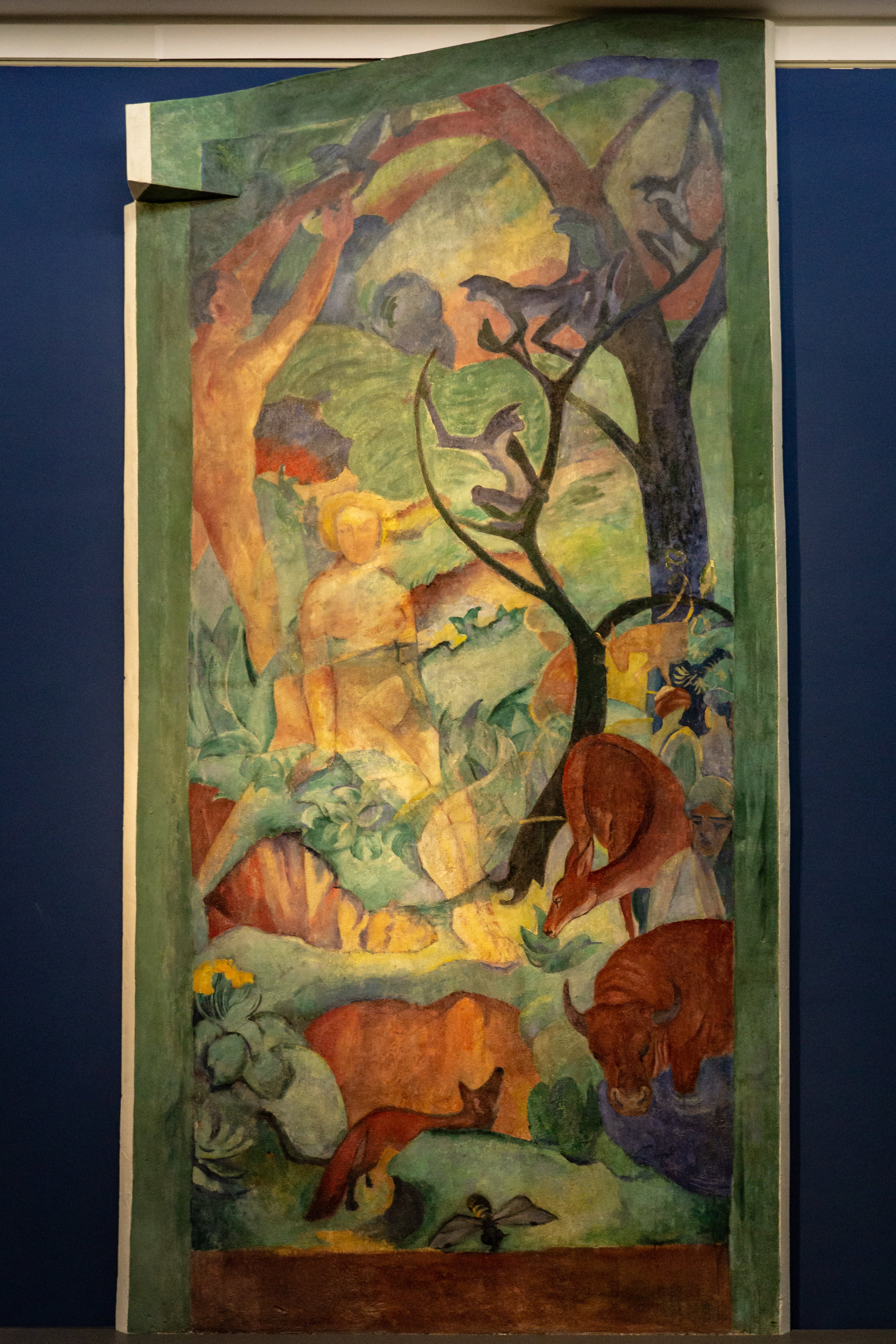 Reproduction du tableau « Paradis - August Macke » par Alpha Reproduction en peinture à l’huile