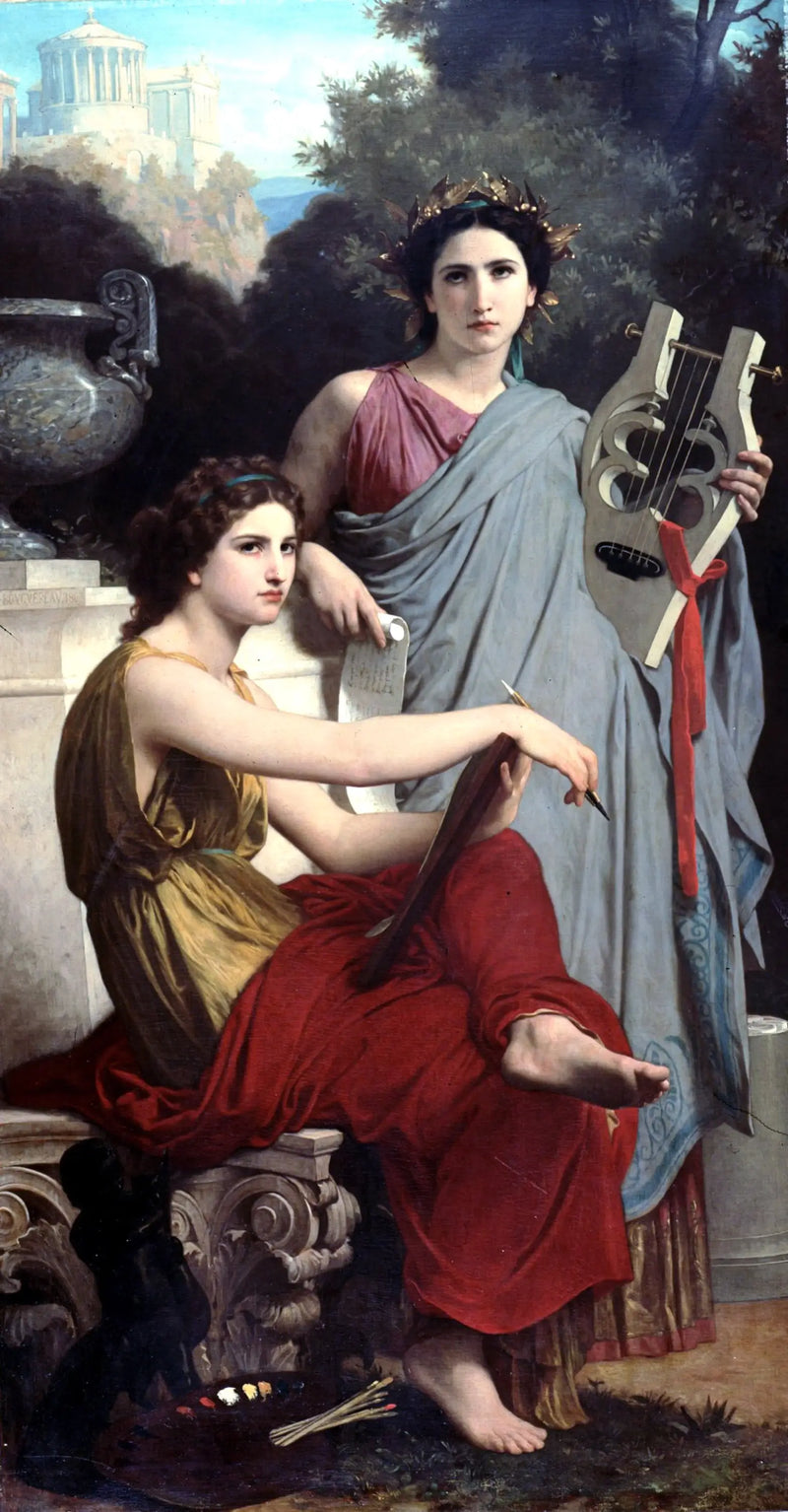 L'arte e la letteratura - Bouguereau