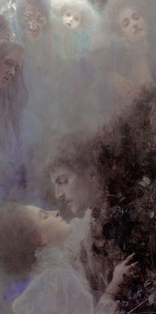 💘 L'Amore (dettaglio) – Gustav Klimt (circa 1895)