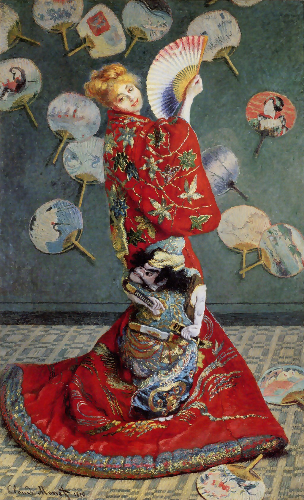 La Japonaise – Claude Monet, 1876