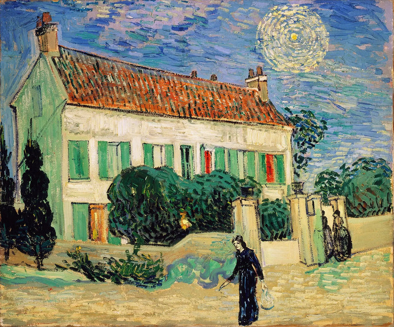 La Casa Bianca, la notte - Vincent van Gogh