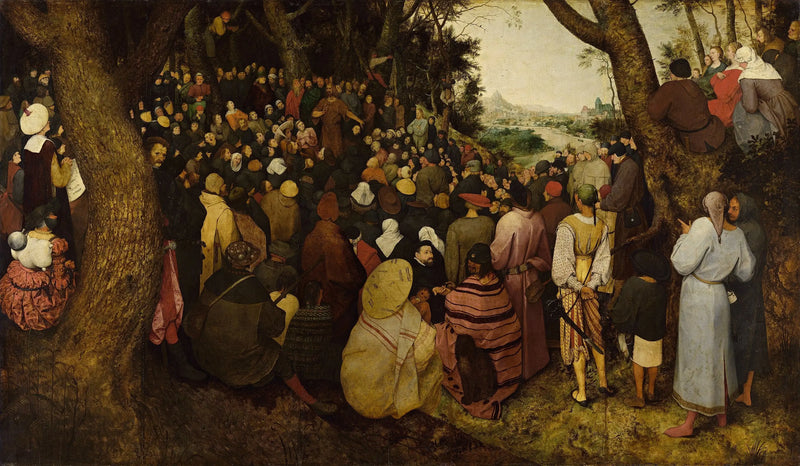 La Predicazione di San Giovanni Battista - Pieter Brueghel il Vecchio