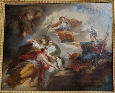 La France en Minerve protège les arts - Charles Meynier - Alpha Reproduction