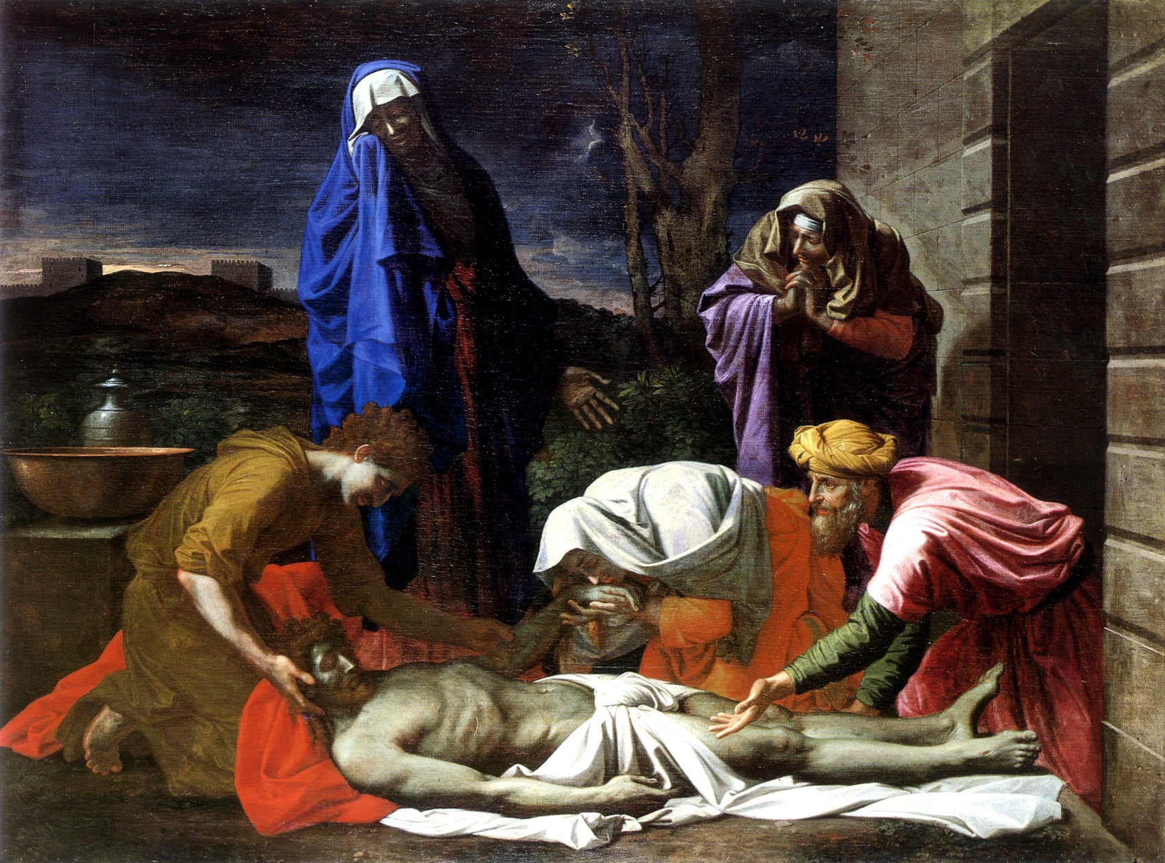 La Lamentation sur le Christ mort - Nicolas Poussin