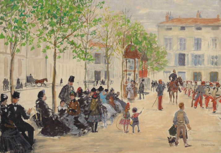 Place Monge a Parigi - Jean-François Raffaele
