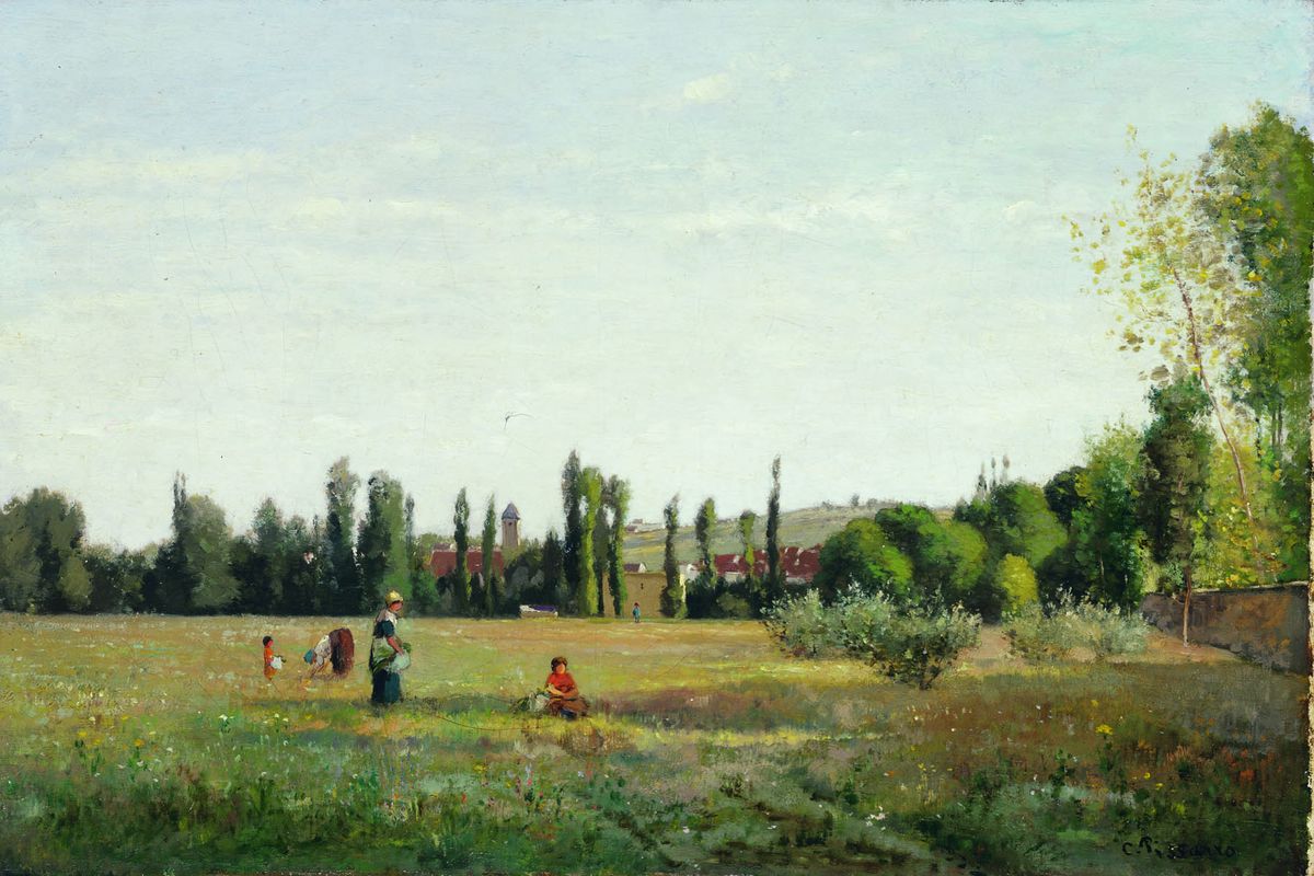 Reproduction du tableau « La Varenne Saint Hilaire - Camille Pissarro » par Alpha Reproduction en peinture à l’huile