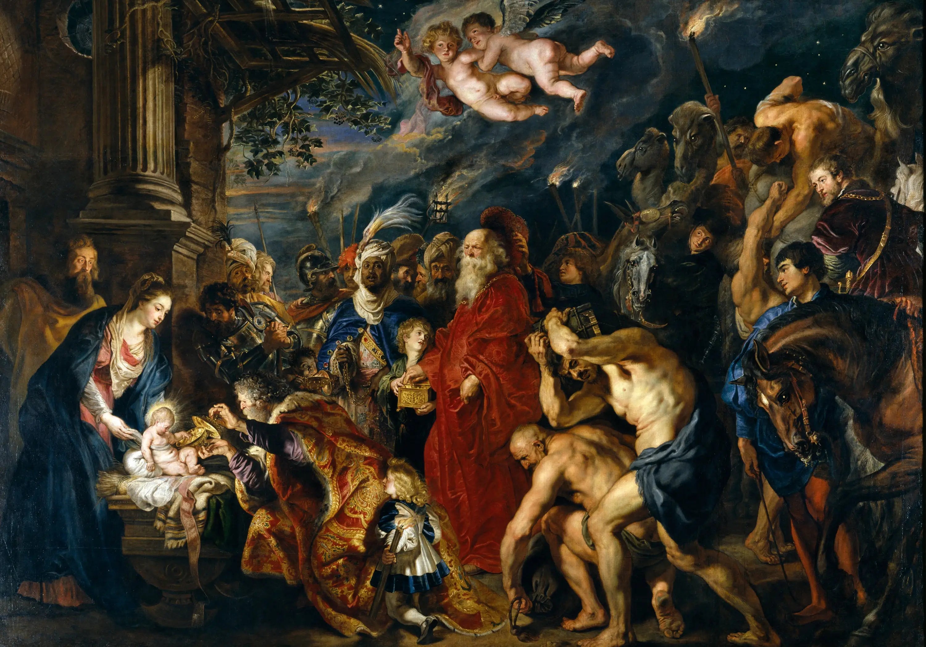 Adoration des mages - Peter Paul Rubens - Alpha Reproduction