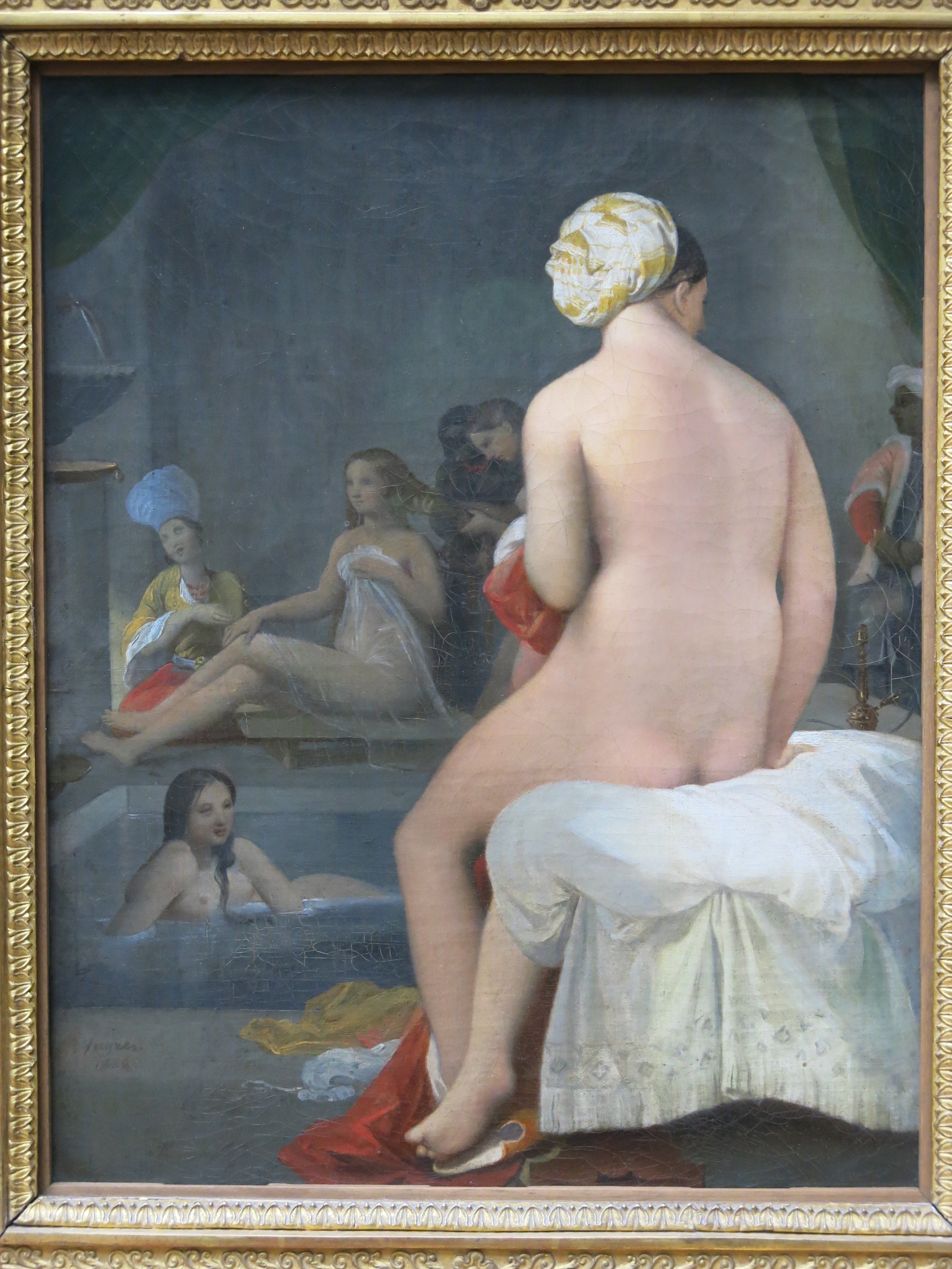 La Piccola Bagnante ; Interno del harem - Jean-Auguste-Dominique Ingres