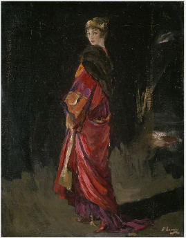 Lady Lavery in abito da sera - John Lavery
