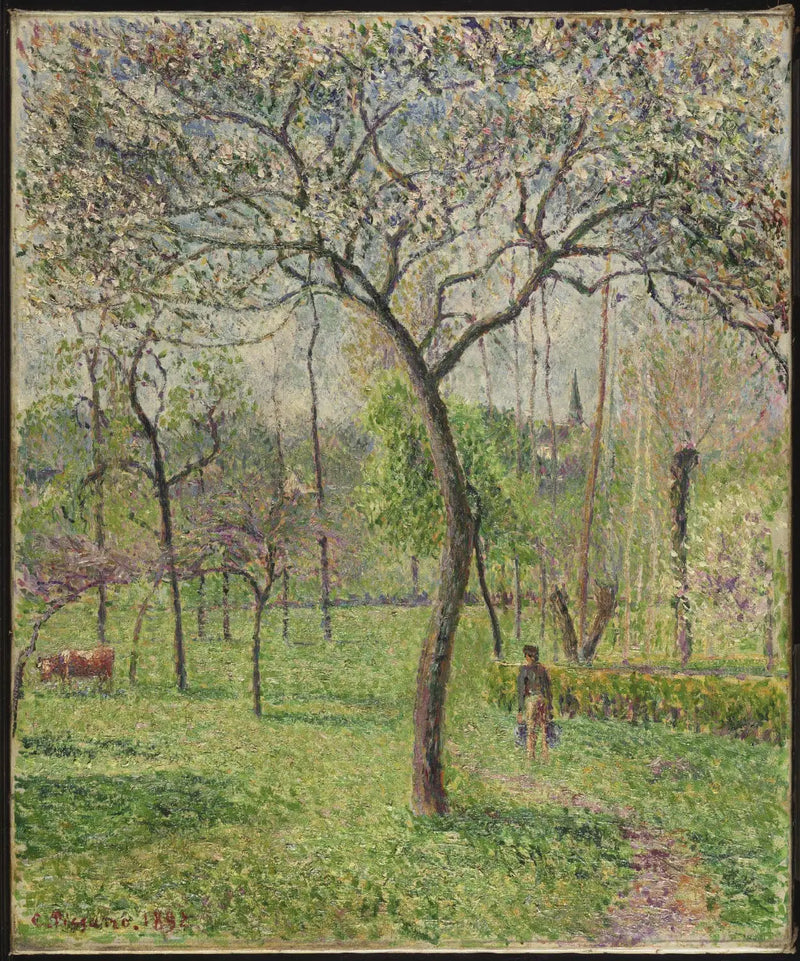 Paesaggio (Frutteto) - Camille Pissarro