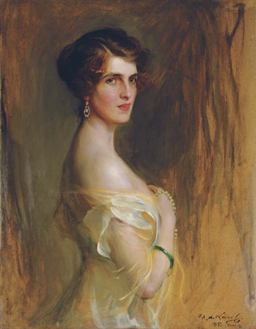 Portrait de la vicomtesse Chaplin (Gwladys Chaplin) - Philip de László