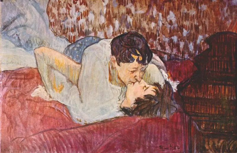 Il Bacio - Henri de Toulouse-Lautrec