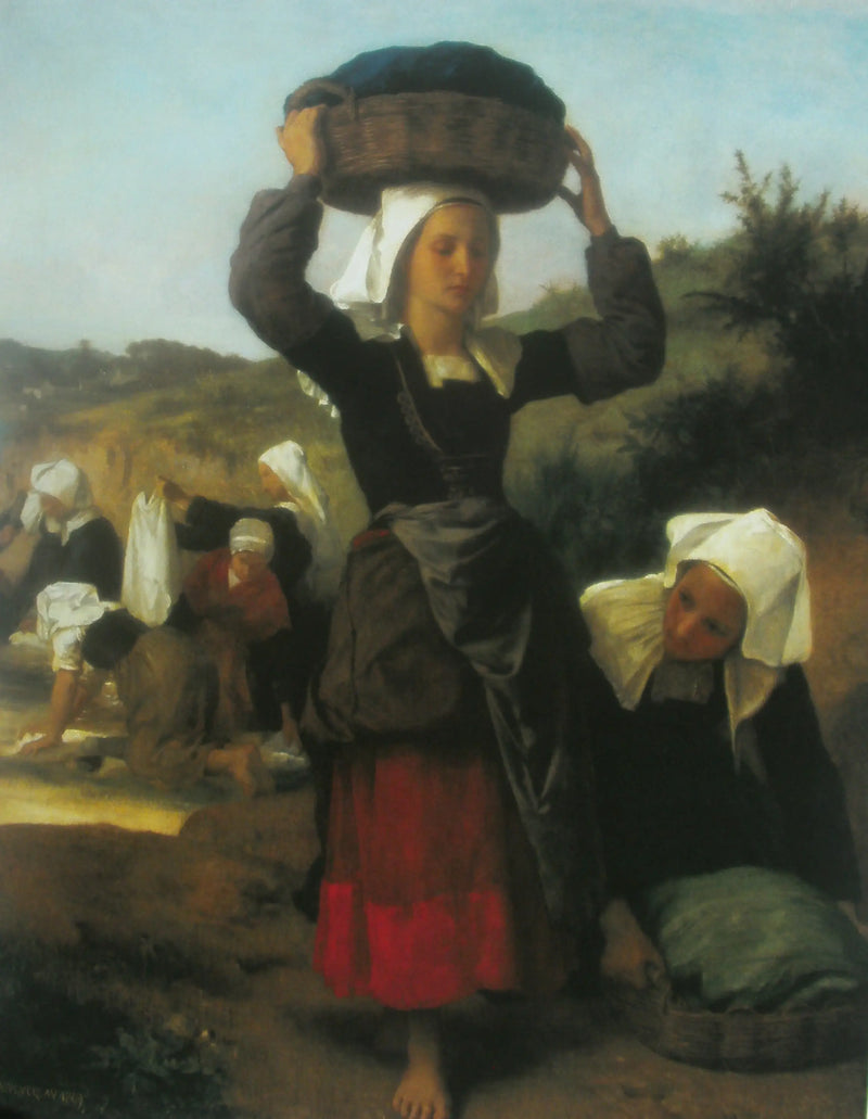Lavandaie di Fouesnant - Bouguereau