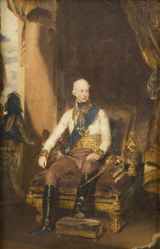 Portrait de François Ier (1768-1835) empereur d’Autriche dernier empereur d’Allemagne sous le nom de François II