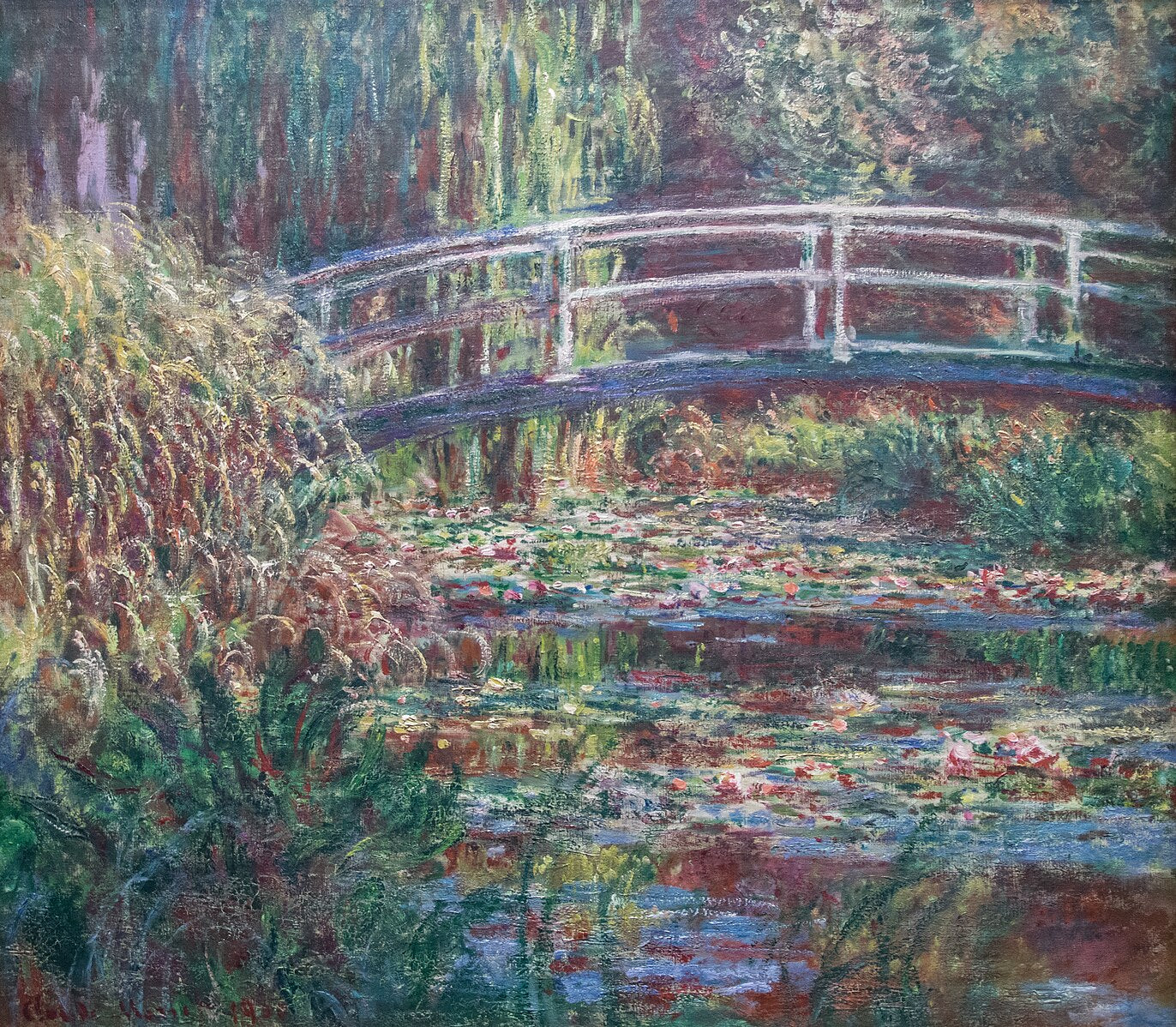 Il Bacino delle ninfee, armonia rosa – Claude Monet (circa 1900–1909)