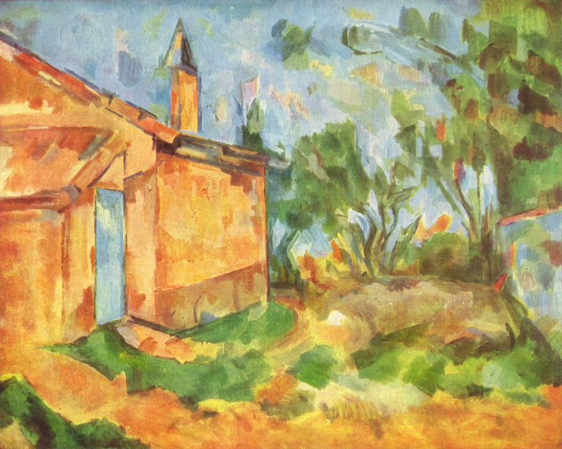 Il Cabanon di Jourdan - Paul Cézanne