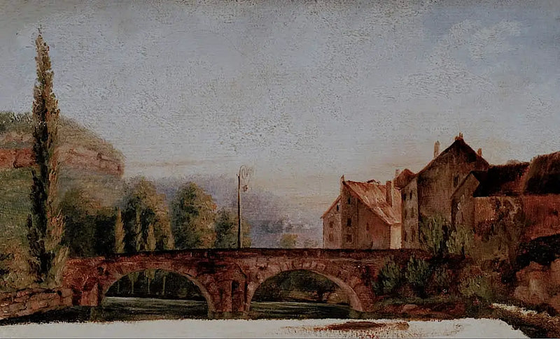 Il Ponte di Nahin - Gustave Courbet