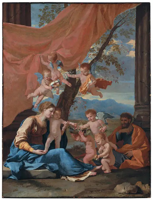 La fuga in Egitto - Nicolas Poussin
