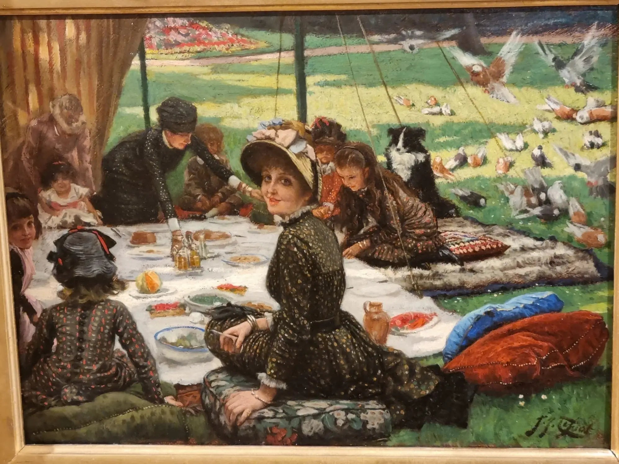 Le déjeuner sur l’herbe - James Tissot - Alpha Reproduction