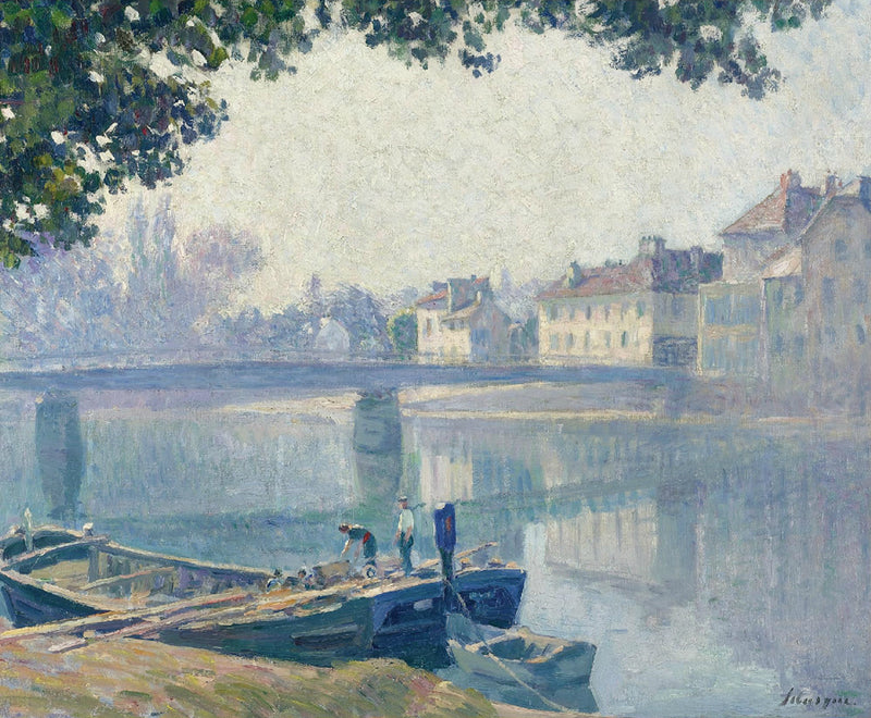 Le rive della Marna - Henri Lebasque