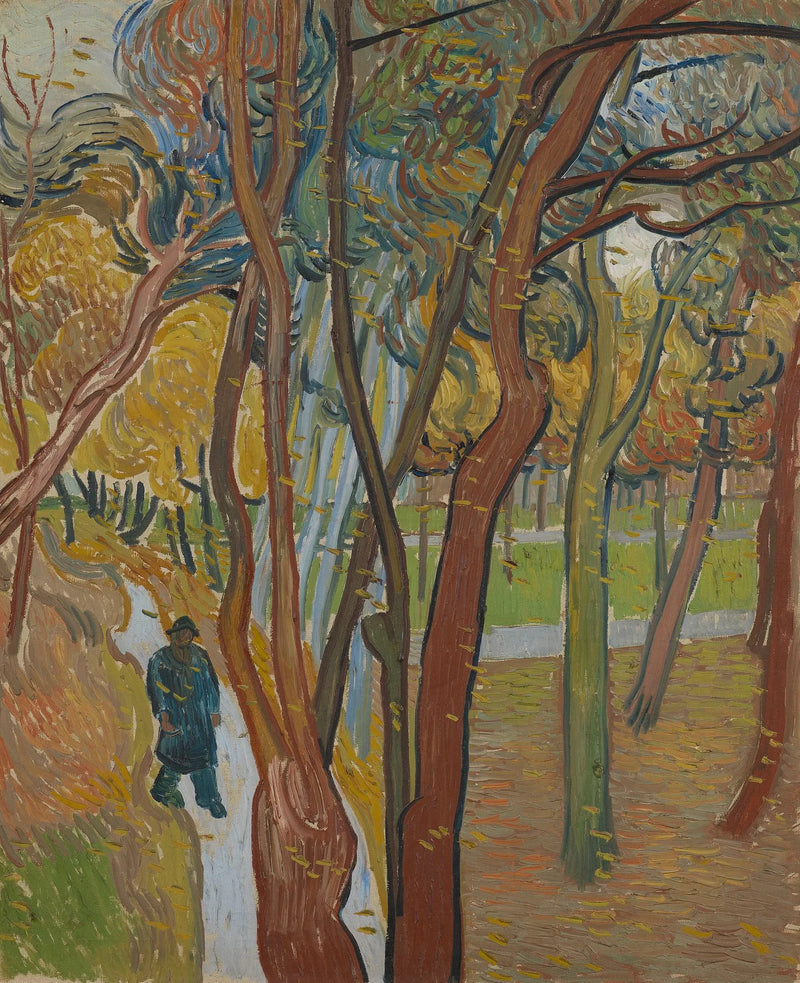 Il giardino dell'ospedale Saint-Paul (« La caduta delle foglie ») - Vincent van Gogh