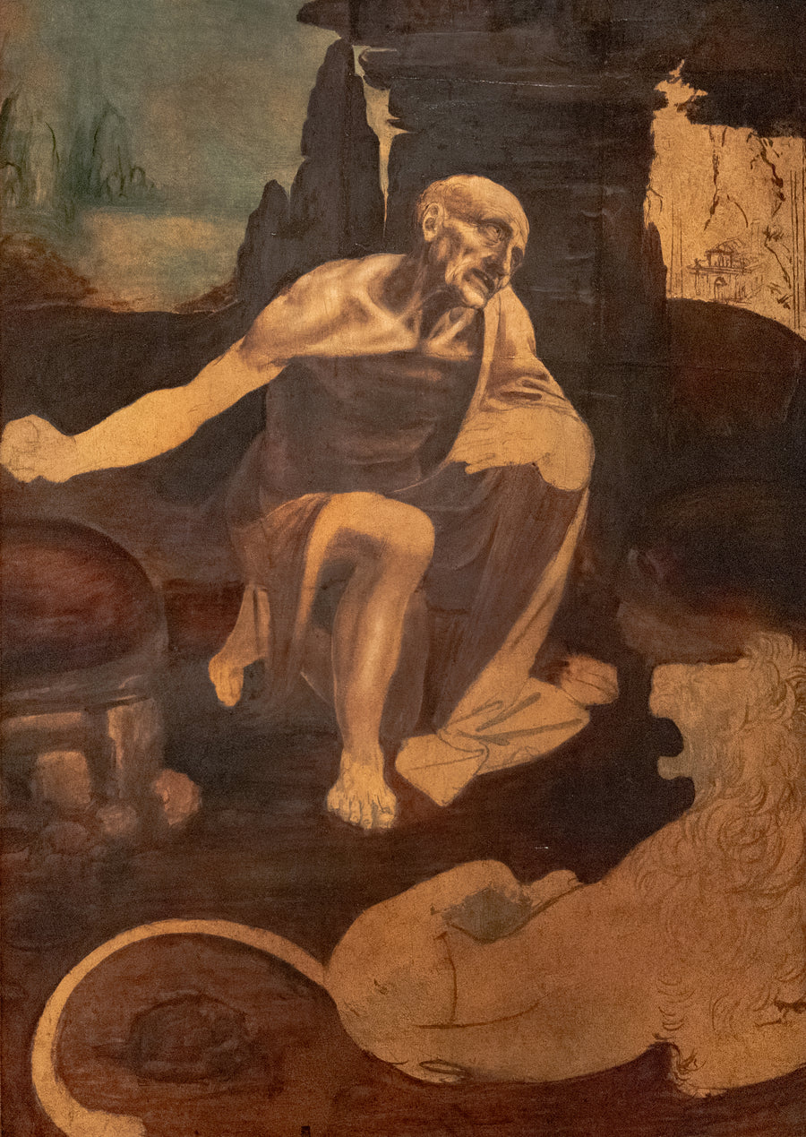 Saint Jérôme nel deserto - Leonardo da Vinci