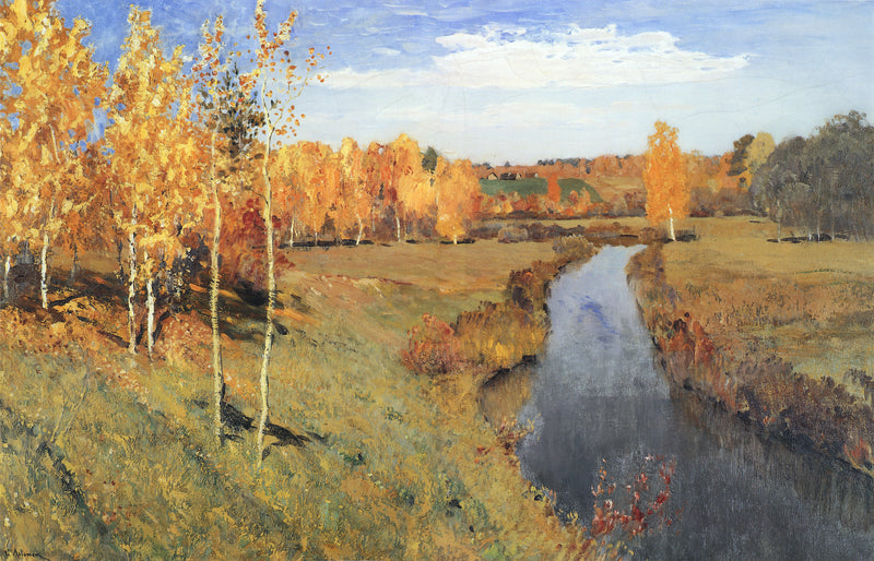 Autunno dorato - Isaac Levitan