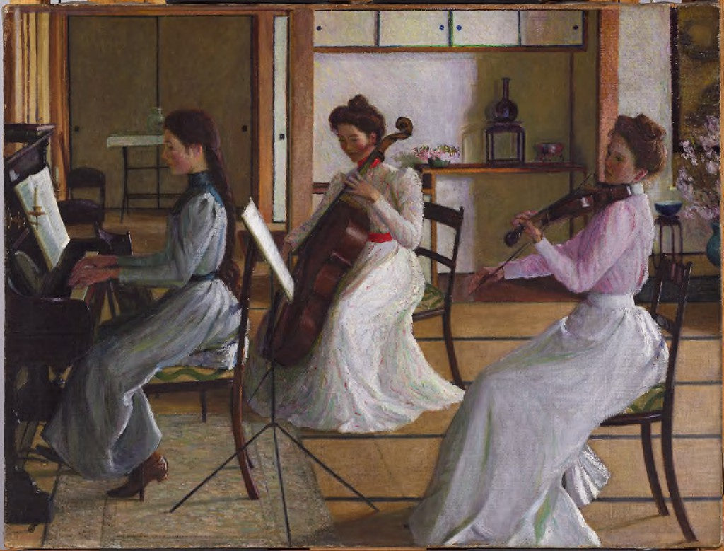 Le Trio Tokyo Japon - Lilla Cabot Perry - Alpha Reproduction