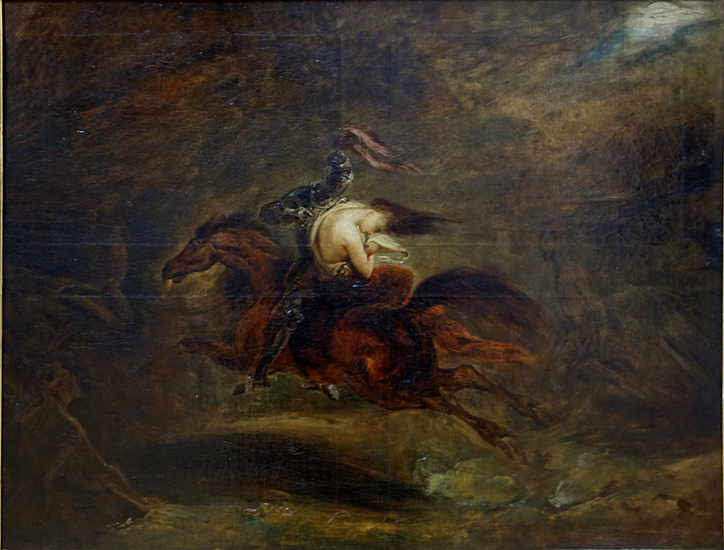 I morti vanno veloci (d'après une ballata di Bürger) - Ary Scheffer