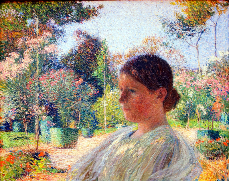 Nel giardino - Henri-Jean Guillaume Martin