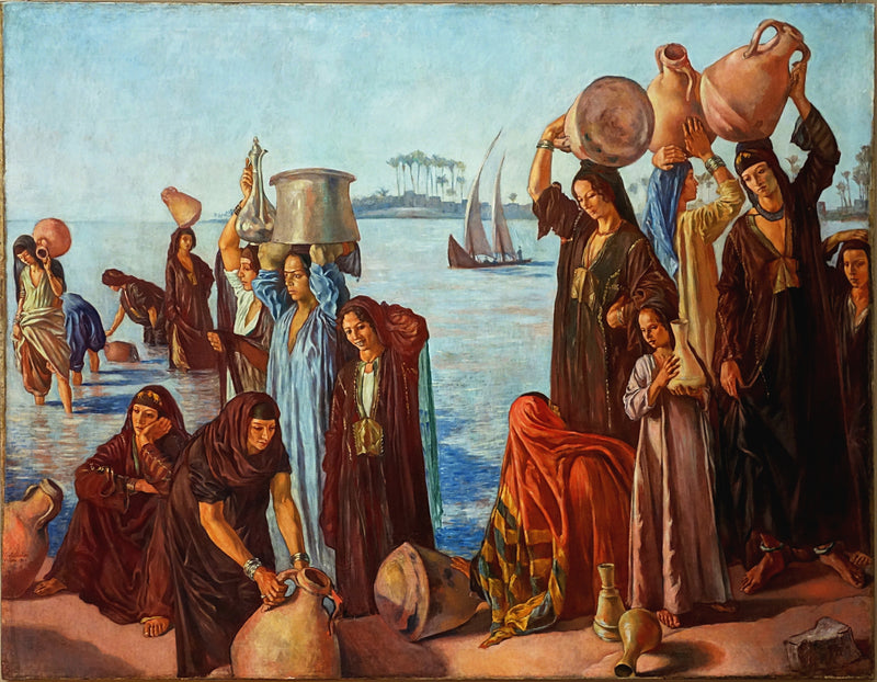 Donne sulle rive del Nilo - Émile Bernard
