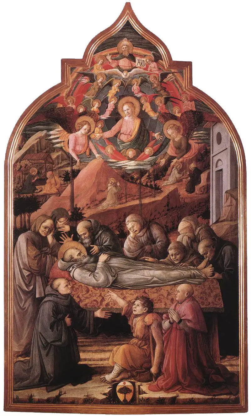 Funerale di San Gerolamo - Fra Filippo Lippi