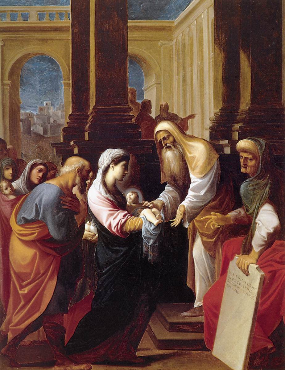 La Présentation de l’Enfant Jésus au Temple - Ludovico Carracci - Alpha Reproduction