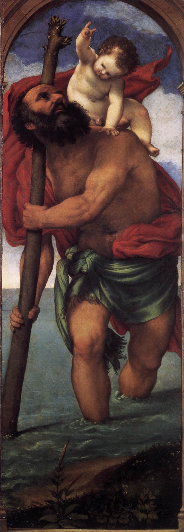 San Cristoforo - Lorenzo Lotto