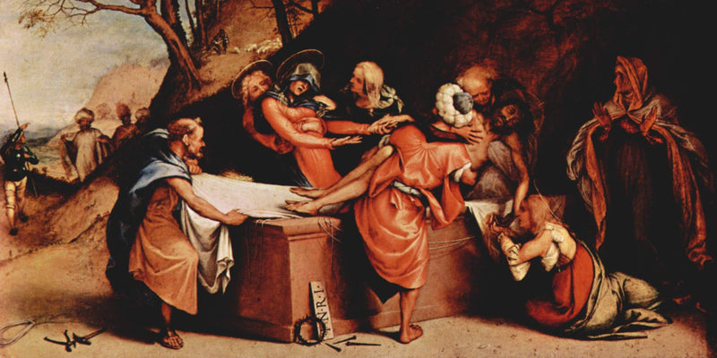 La Mise au tombeau du Christ (Lotto) - Lorenzo Lotto