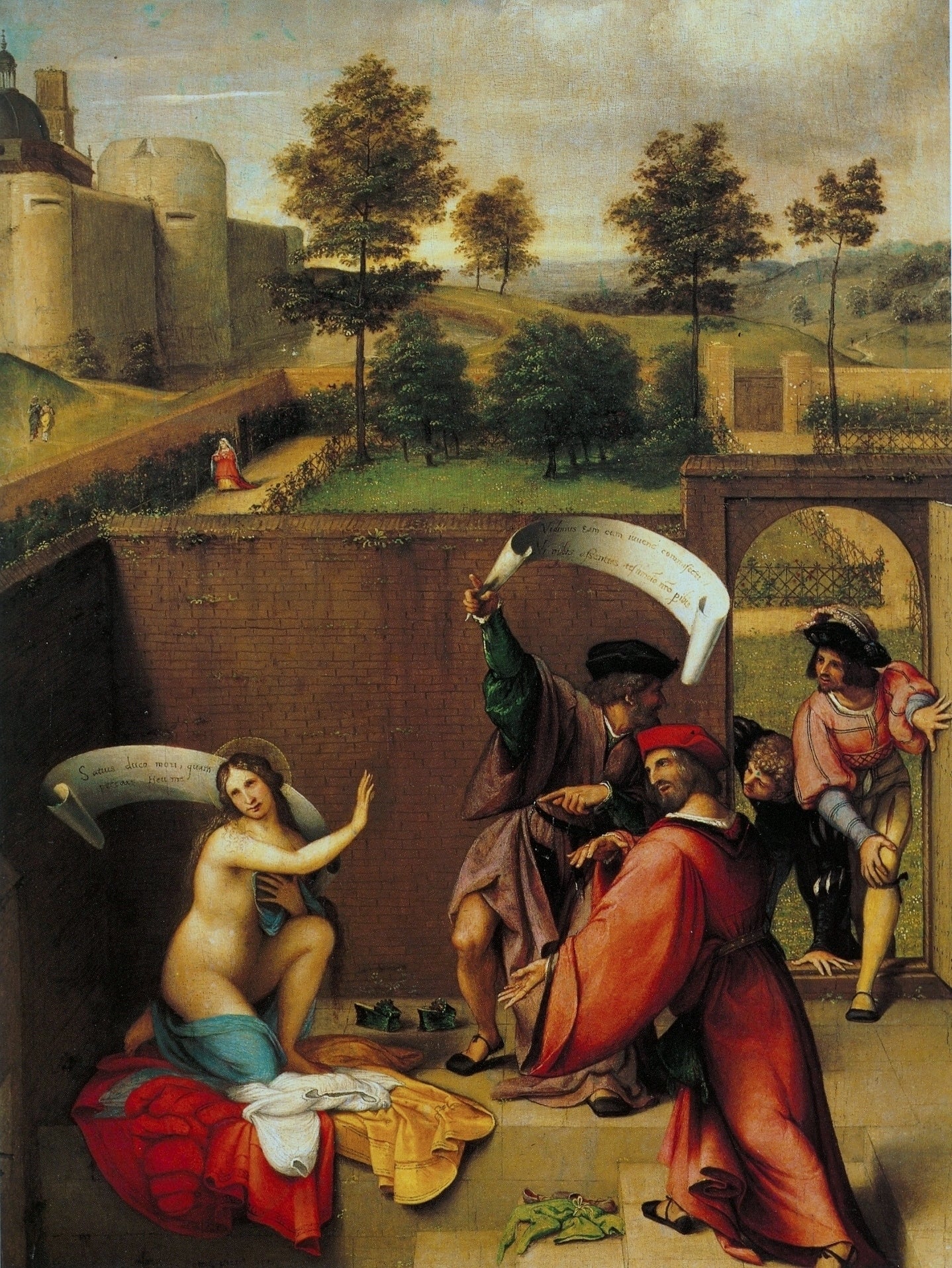 Suzanne et les vieillards - Lorenzo Lotto - Alpha Reproduction