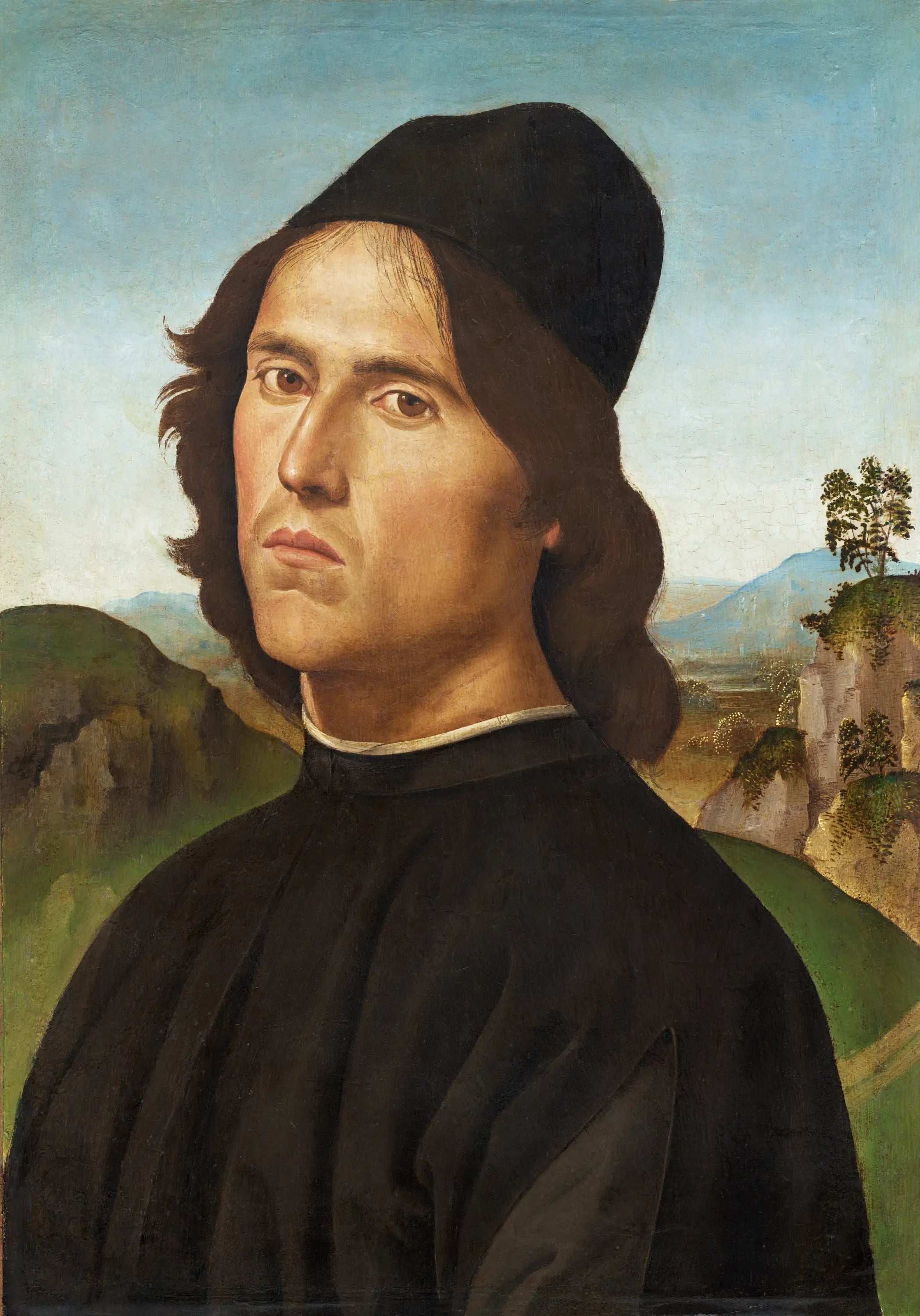 Portrait de Lorenzo di Credi - Pietro Perugino - Alpha Reproduction