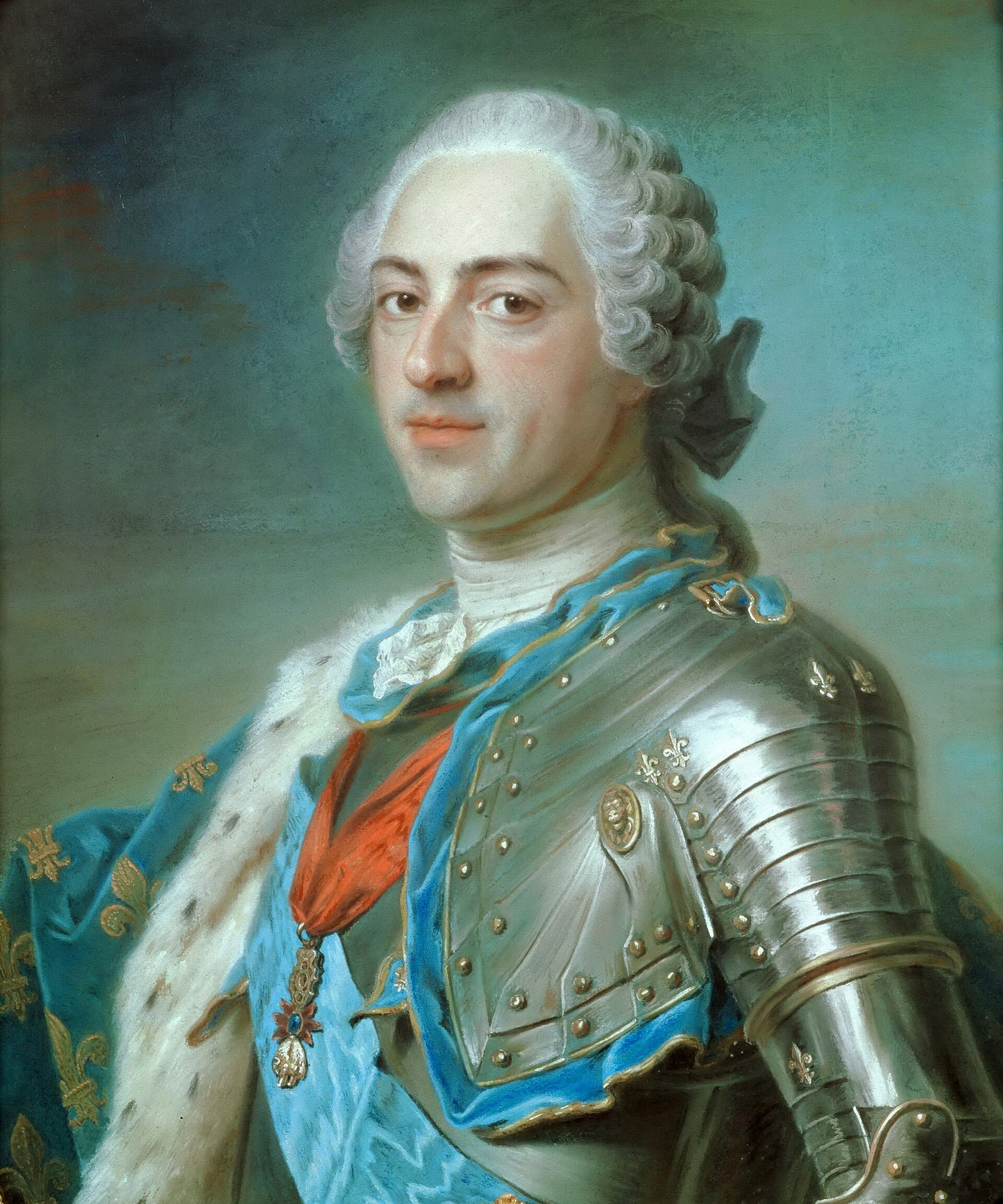 Louis XV – Ritratto di Maurice-Quentin de La Tour