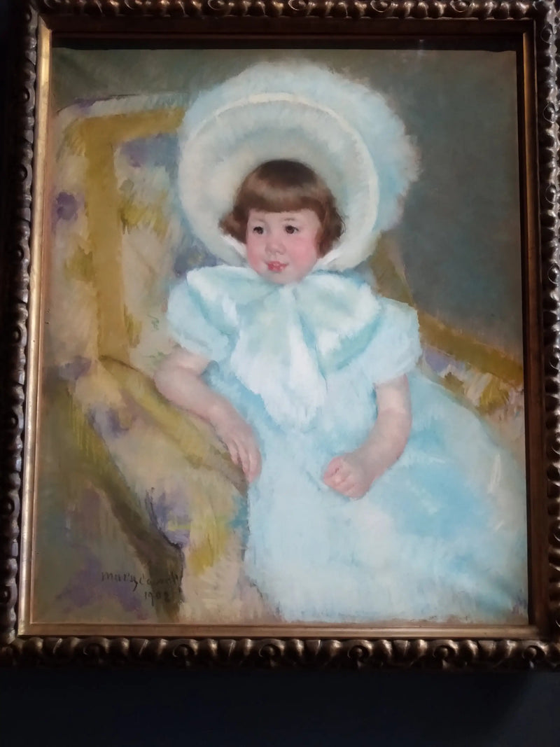 Ritratto di Louise-Aurore Villeboeuf da bambina - Mary Cassatt