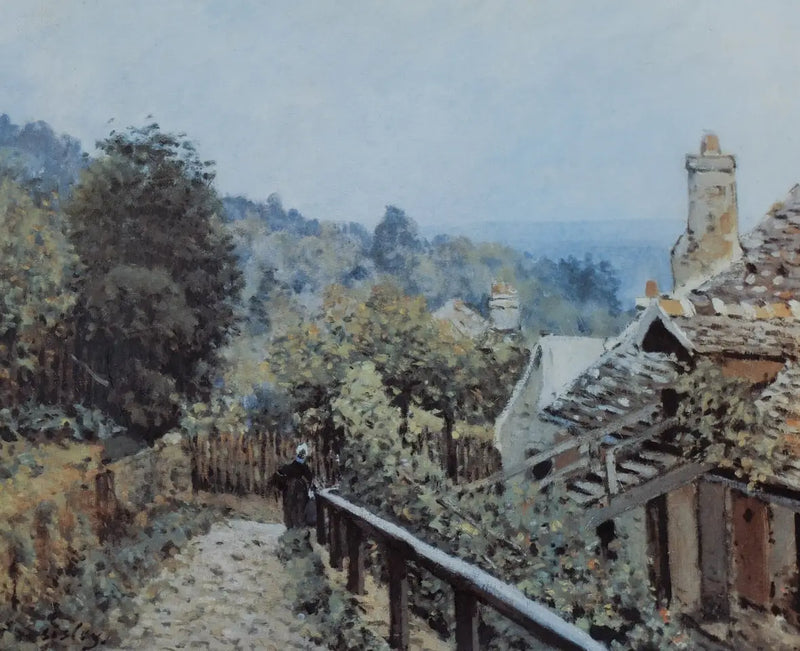 Louveciennes. Sentiero della Mi-côte - Alfred Sisley